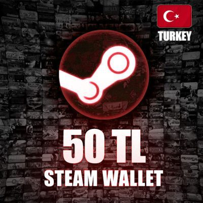 STEAM WALLET 50 TL – TURKEY