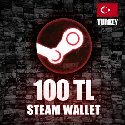 STEAM WALLET 100 TL – TURKEY
