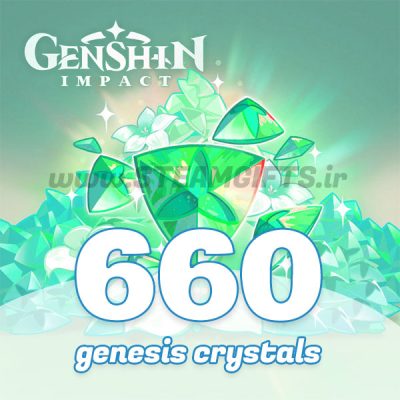 Genshin impact 660 Genesis crystals