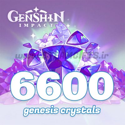 Genshin impact 6600 Genesis crystals